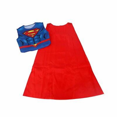 Superman Yelek ve Pelerin Seti