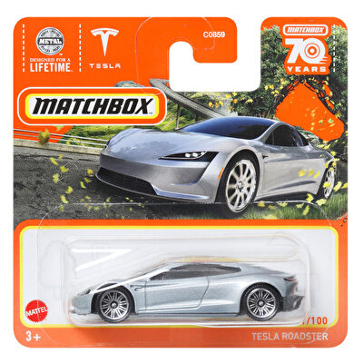 Matchbox Tekli Arabalar Tesla Roadster HLD17