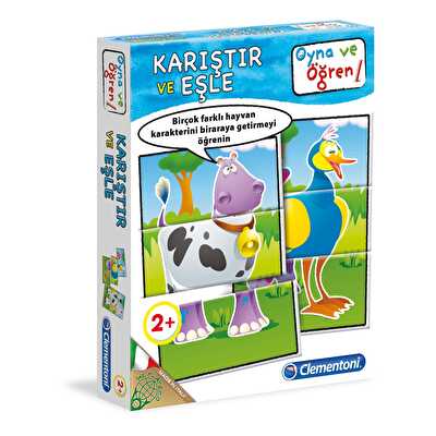 Clementoni Oyna ve Öğren Karıştır ve Eşle