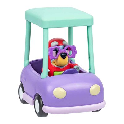 Bluey Büyükannenin Arabası ve Janet Figürü
