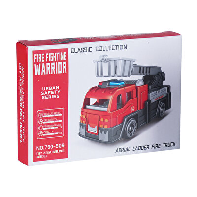 İtfaiye Araçları 50-509 Aerial Ladder Fire Truck Maket