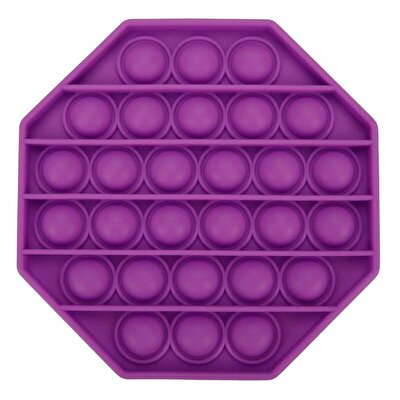 Push Bubble Sekizgen Mor