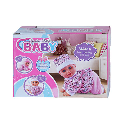Pilli Emekleyen Sesli Bebek
