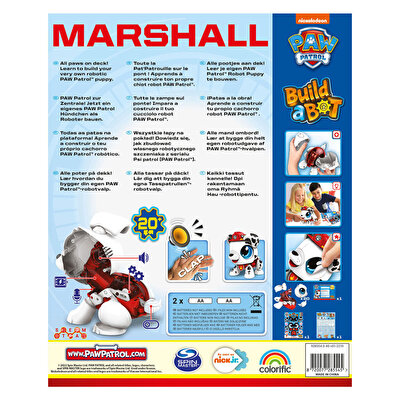 Build A Bot Paw Patrol Marshall