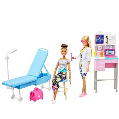 Barbie Bebek Doktor ve Oyun Seti GWV01