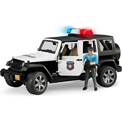 Bruder Jeep Wrangler U.R Polis Aracı Ve Memur - BR02526