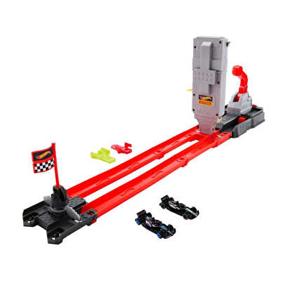 Hot Wheels Formula 1 Hızlı Başlangıç Pist Seti Ve 1:64 Ölçekli 2 Metal F1 Arabası JKM88