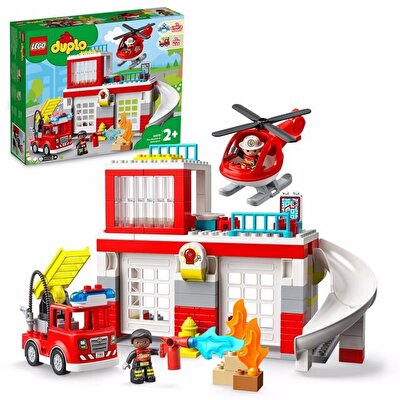 LEGO Duplo İtfaiye Merkezi ve Helikopter 10970