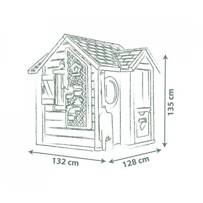 Smoby Life Bahçe Oyun Evi