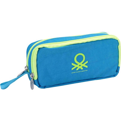 Benetton Kalem Çantası Turkuaz