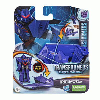 Transformers Earthspark Tek Adımda Dönüşen Fi̇gür Soundwave F6714