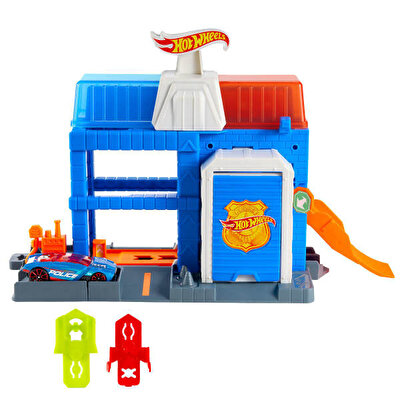 Hot Wheels Şehir Merkezi Polis Kulesi Oyun Seti JHL74
