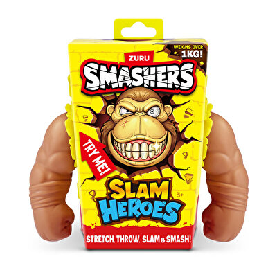 Smashers Slam Heroes Esneyen Goril Figür Kahverengi̇