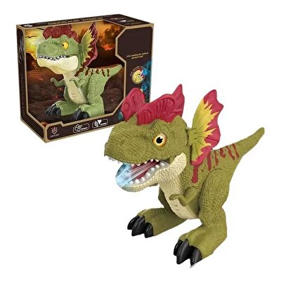 Pilli Buhar Üfleyen Dinazor Dilophosaurus