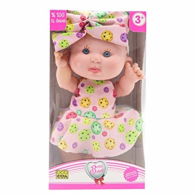 Bebiş Bebek Açık Pembe Elbiseli