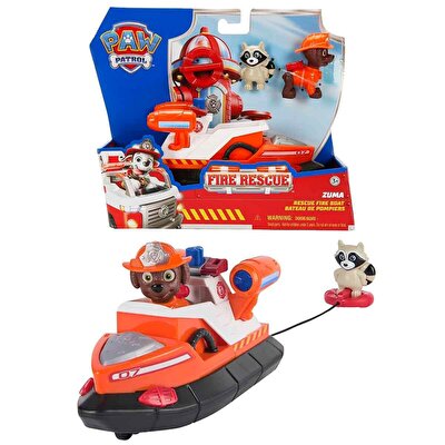 Paw Patrol Fire Rescue Figür ve Kurtarma Aracı Zuma