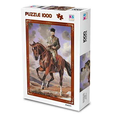 Ks Puzzle 1000 Parça Gazi Mustafa Kemal Sakarya Adlı Atıyla