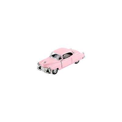 Die Cast 1:32 Retro Klasik Coupe Çek Bırak Araba Pembe