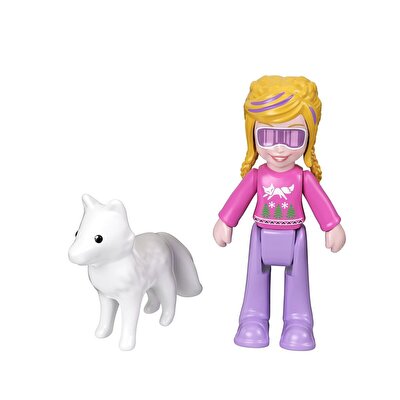 Polly Pocket Çift Taraflı Eğlence Micro Oyun Setleri GTM57