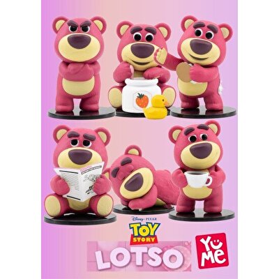 Disney Pixar Toy Story Lotso Teddy Bear Figür 8 Cm Reading Time