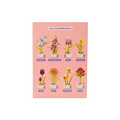 Mega Kri̇stal Çi̇çekler Yapı Blokları Simbidyum