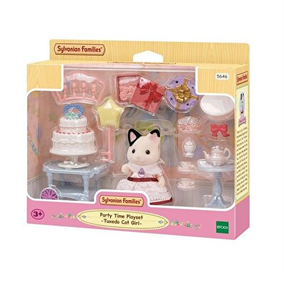 Sylvanian Families Parti Zamanı Oyun Seti Smokin Kedi Kız