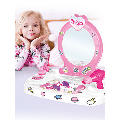 Unicorn Masaüstü Aynalı Güzelli̇k Seti̇
