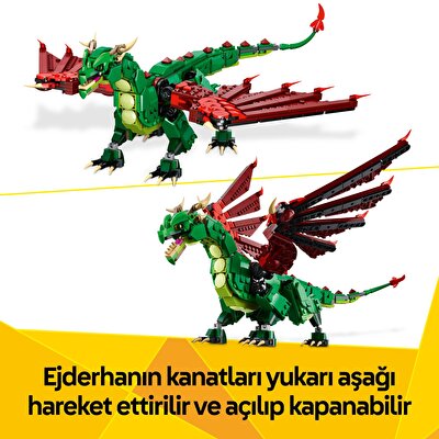 LEGO Creator 3'ü 1 Arada Orta Çağ Ejderhası 31161