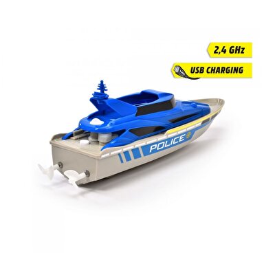 Dickie Rc Police Boat