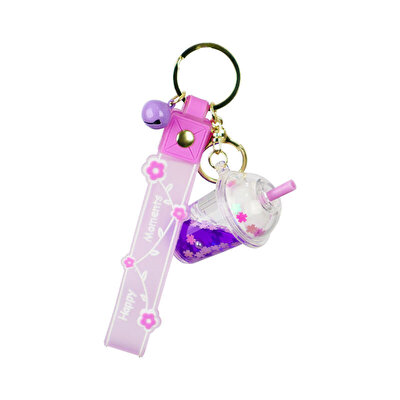 Sıvı Akrilik Anahtarlık Milk Shake