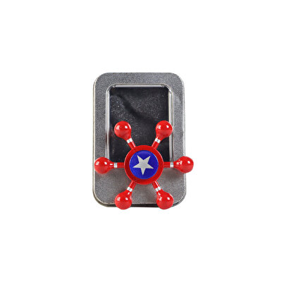 Stres Çarkı Altı Kollu Kaptan Amerika Desenli