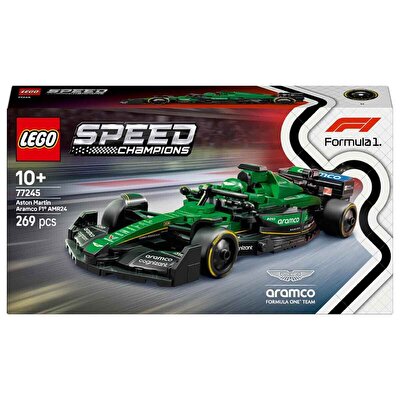 LEGO Speed Champions Aston Martin Aramco F1 AMR24 Yarış Arabası 77245