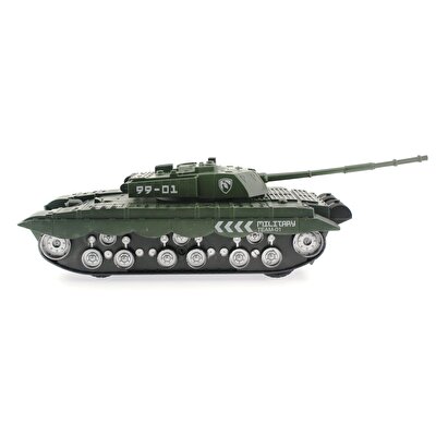 1:32 Ölçekli Uzaktan Kumandalı Tank - Yeşil Kamuflajlı