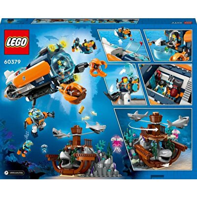 LEGO City Derin Deniz Keşif Denizaltısı 60379