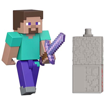 Mi̇necraft Aksesuarlı Fi̇gür Steve JJR85