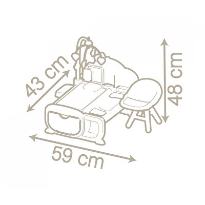 Smoby Baby Nurse 3'ü 1 Arada Bebek Oyun Seti