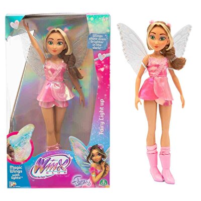 Winx Işıklı Kanatlı Periler WNX78 Flora