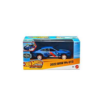 Hot Wheels Pull-Back Speeders 1:43 Arabalar 2022 BMW M4 GT3 JKP98