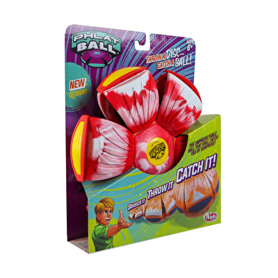 Phlat Ball V3 Kırmızı-Beyaz Desen
