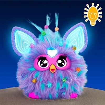 Furby Mor İnterakti̇f Peluş F6743