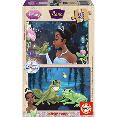 Educa Puzzle 2x25 Puzzle The Princess and The Frog