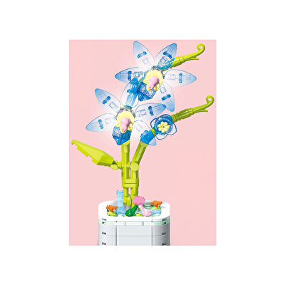 Mega Kri̇stal Çi̇çekler Yapı Blokları Simbidyum