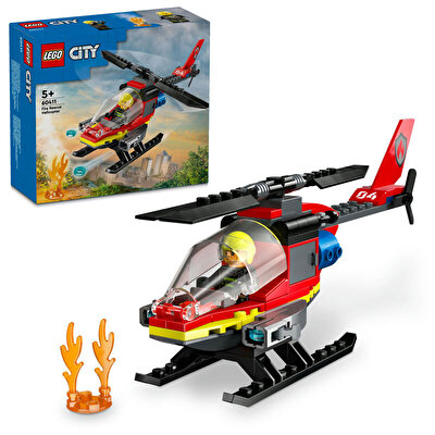 LEGO City İtfaiye Kurtarma Helikopteri 60411