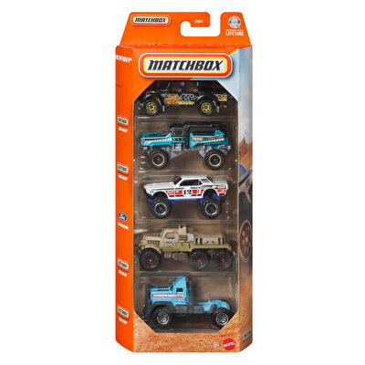 Matchbox Beşli Araba Seti Mbx Off Road II JBX27