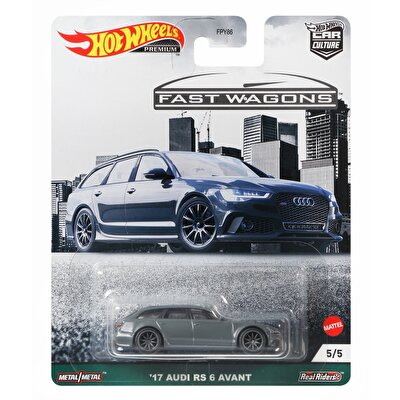 Hot Wheels Car Culture Arabalar '17 Audi RS 6 Avant GRJ65