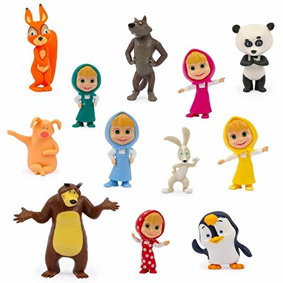 Maşa ile Koca Ayı Figürü Sürpriz Paket