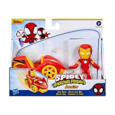 Spidey And His Amazing Friends Araç ve Fi̇gür İron Man F7458
