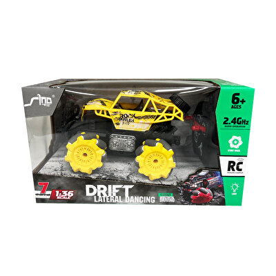 1:36 Uzaktan Kumandalı Drift Car Sarı