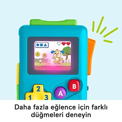 Fisher Price Eğlen ve Öğren Köpekçiğin Oyun Macerası Oyun Konsolu HXB60