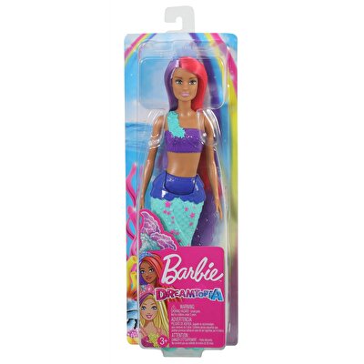 Barbie Dreamtopia Denizkızı Bebekler Mor Kızıl Saçlı GJK09